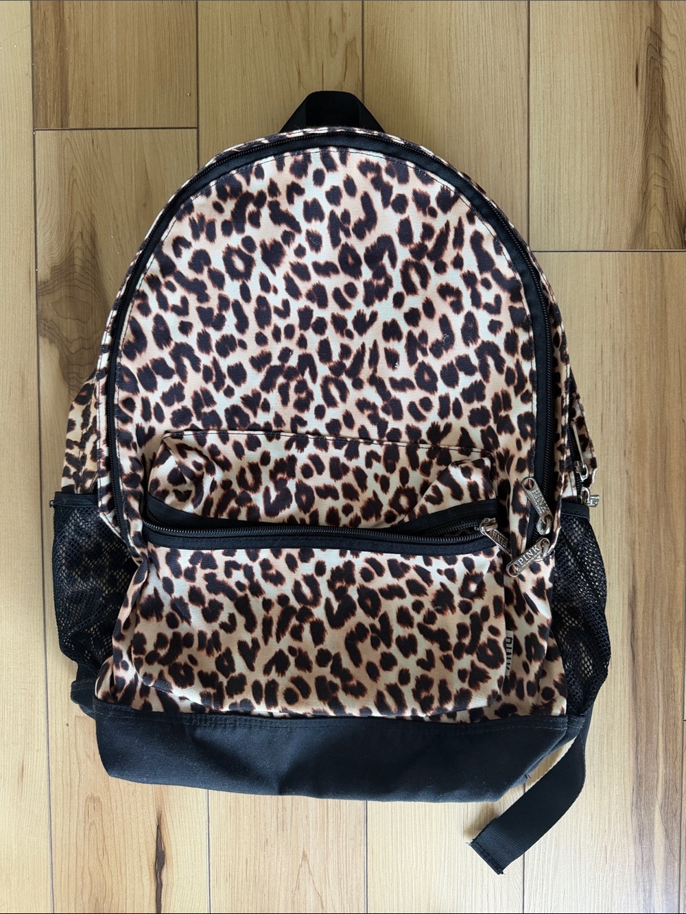 PINK by Victoria Secrets Leopard Backpack Full Size With Laptop Sleeve